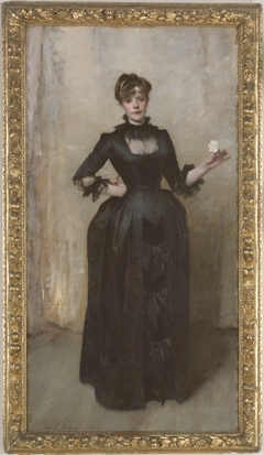 Lady with the Rose (Charlotte Louise Burckhardt) by John Singer Sargent