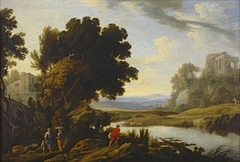Landscape in the Roman Campagna by Pierre Patel