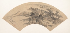Landscape in the Style of Yan Wengui by Anonymous
