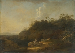 Landscape with Shepherd by Jan Wils