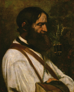 Le chasseur Maréchal by Gustave Courbet