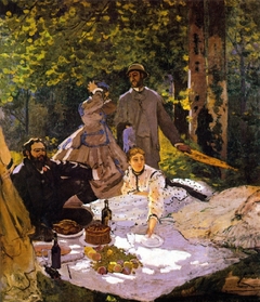 Le Déjeuner sur l'herbe by Claude Monet