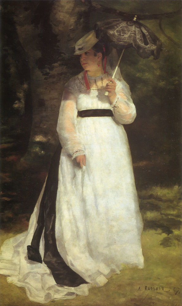 Lise with a Parasol