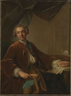 Louis-Antoine Crozat, baron de Thiers by Louis Tocqué