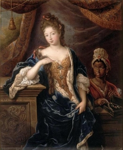 Louise Hippolyte Grimaldi, princesse de Monaco, duchesse de Valentinois (1697-1731) by François de Troy