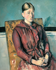 Madame Cézanne in a Yellow Chair by Paul Cézanne
