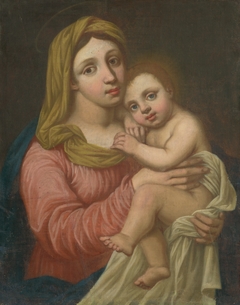 Madonna and Child by Stredoeurópsky maliar z 18 storočia