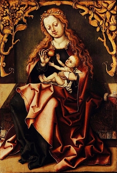 Madonna and Child with an Apple by Anonymous