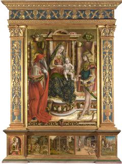 Madonna of the Swallow by Carlo Crivelli