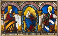 Marriage Panel of Gabriel Weydacher and his wife Juliana Wemis with the Virgin and Child and Saints Barbara and Catherine