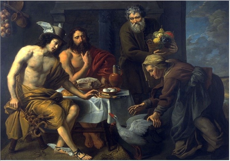 Mercury and Jupiter in the House of Philemon and Baucis