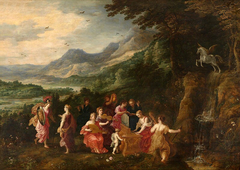 Minerva Visits the Muses