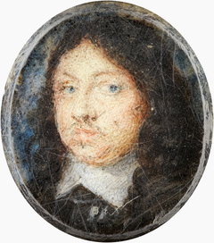 Miniature portrait of Charles X, King of Sweden 1655-1660 by Alexander Cooper