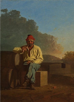 Mississippi Boatman by George Caleb Bingham