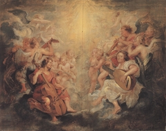 Music Making Angels by Peter Paul Rubens