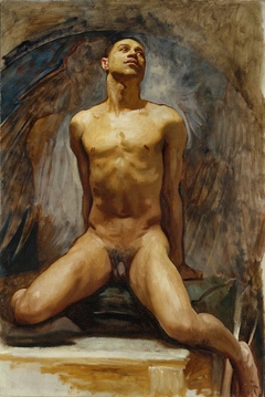 Nude Study of Thomas E. McKeller by John Singer Sargent