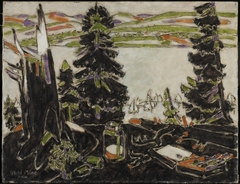 Painting Place III by David Milne