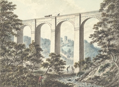 Part of the aquaduct at Chirk by John Ingleby