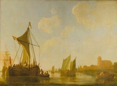 Passage Boat on the Maas