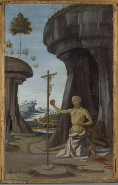 Penitent Saint Jerome by Fiorenzo di Lorenzo