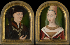 Philip the Good, Duke of Burgundy; Isabelle of Bourbon (?) by Anonymous
