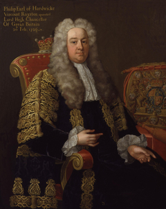 Philip Yorke, 1st Earl of Hardwicke by Anonymous