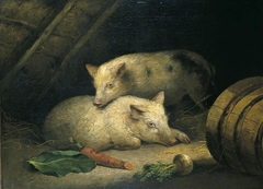 Pigs by George Morland