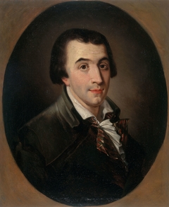 Portrait de Jacques-Pierre Brissot de Warville (1754-1793), journaliste et conventionnel by François Bonneville