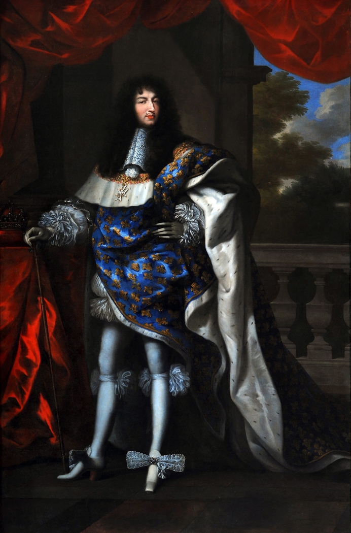 portrait en pied de Louis XIV