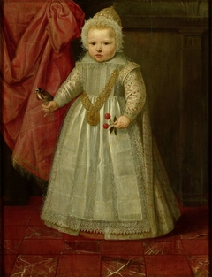 Portrait of a Boy, possibly Louis of Nassau, later Lord of Beverweerd, De Leck, Odijk and Lekkerkerk, Illegitimate Son of Maurice, Prince of Orange, and Margaretha van Mechelen by Anonymous