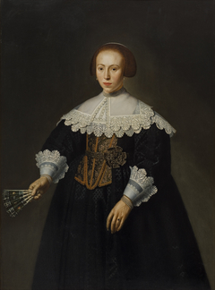 Portrait of a Lady by Dirck van Santvoort