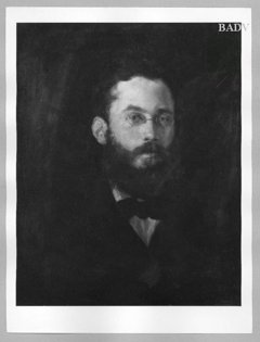 Portrait of a man by Franz von Lenbach