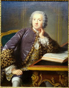 Portrait of a Man Seated at a Desk