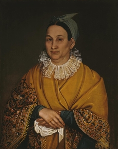 Portrait of a Merchant's Wife by Ivan Tarkhanov