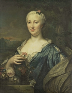 Portrait of Agnes Margaretha Albinus, Wife of Coenraad van Heemskerck