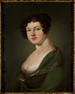 Portrait of Aniela Nowicka née Popławska by Jan Rustem