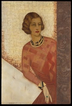 Portrait of Juliette de Saint Cyr by Jean Dunand