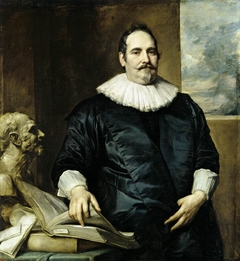 Portrait of Justus van Meerstraeten, Elisabeth van Assche's husband by Anthony van Dyck