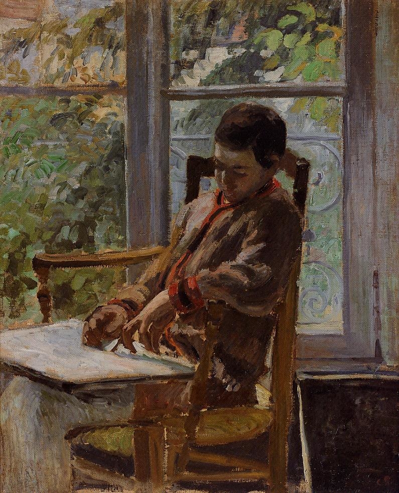 Portrait of Lucien Pissarro