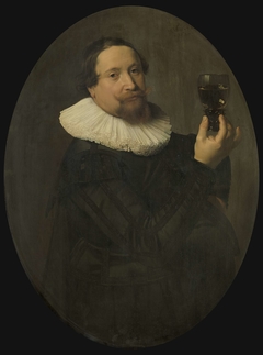 Portrait of Maerten Rey, Steward of the Doelen by Nicolaes Eliasz. Pickenoy