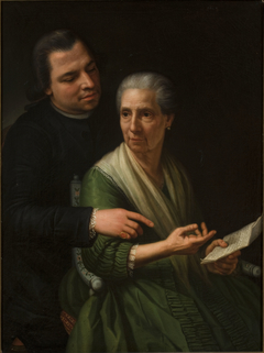 Portrait of Marcello Bacciarelli’s mother and brother by Marcello Bacciarelli