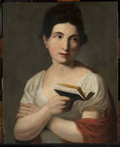 Portrait of Maria Anna Filipina Malińska née Pechwell. by Jan Antoni Blank