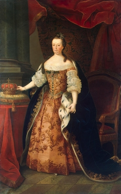 Portrait of Marianna Victoria, Queen of Portugal by Miguel António do Amaral