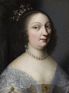 Portrait of Marie de la Tour d'Auvergne by Jean Ducayer