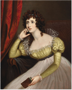Portrait of Mrs Cottingham by Robert Home