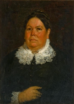 Portrait of Mrs J.L. Sluis by Petrus Van der Velden