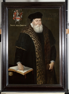 Portrait of Pieter van Foreest (1521-1597) by Anoniem