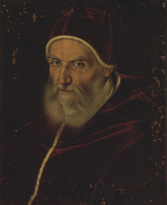 Portrait of Pope Gregory XIII, bust-length by Scipione Pulzone