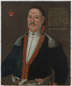 Portrait of Teodor Radziejowski (1749–1806), national cavalry captain by anonymous painter