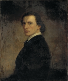 Portrait of the Artist, Age 23 by William Edgar Marshall